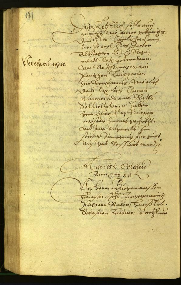 Civic Archives of Bozen-Bolzano - BOhisto Minutes of the council 1599 