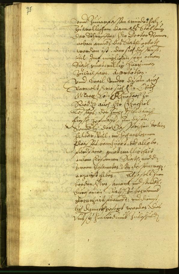 Civic Archives of Bozen-Bolzano - BOhisto Minutes of the council 1599 