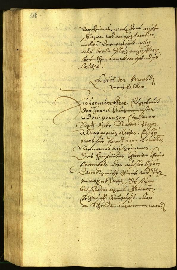 Civic Archives of Bozen-Bolzano - BOhisto Minutes of the council 1599 