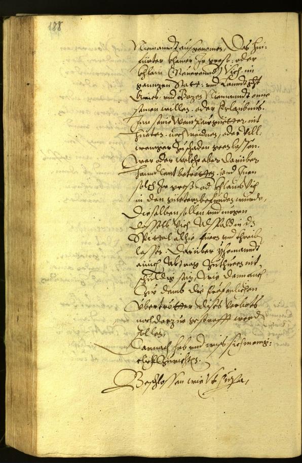 Civic Archives of Bozen-Bolzano - BOhisto Minutes of the council 1599 