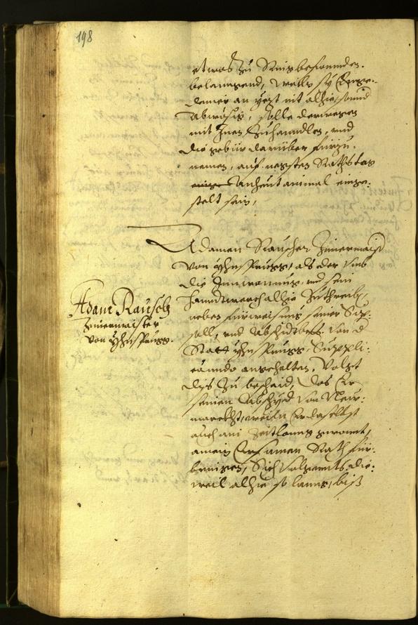 Civic Archives of Bozen-Bolzano - BOhisto Minutes of the council 1599 