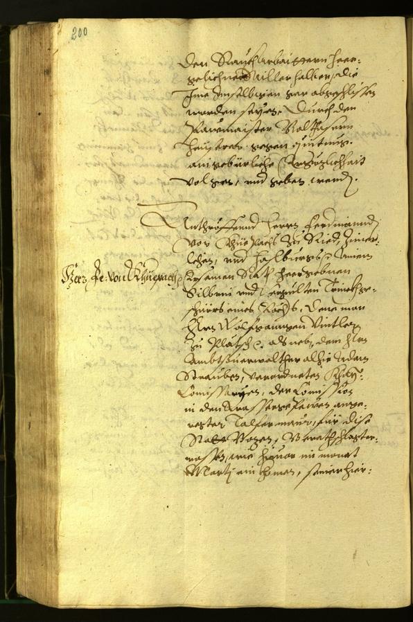 Civic Archives of Bozen-Bolzano - BOhisto Minutes of the council 1599 