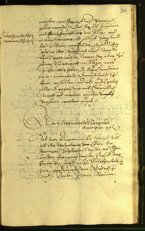 Civic Archives of Bozen-Bolzano - BOhisto Minutes of the council 1599 