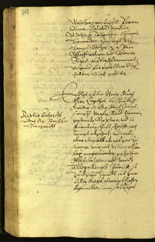 Archivio Storico della Città di Bolzano - BOhisto protocollo consiliare 1599 