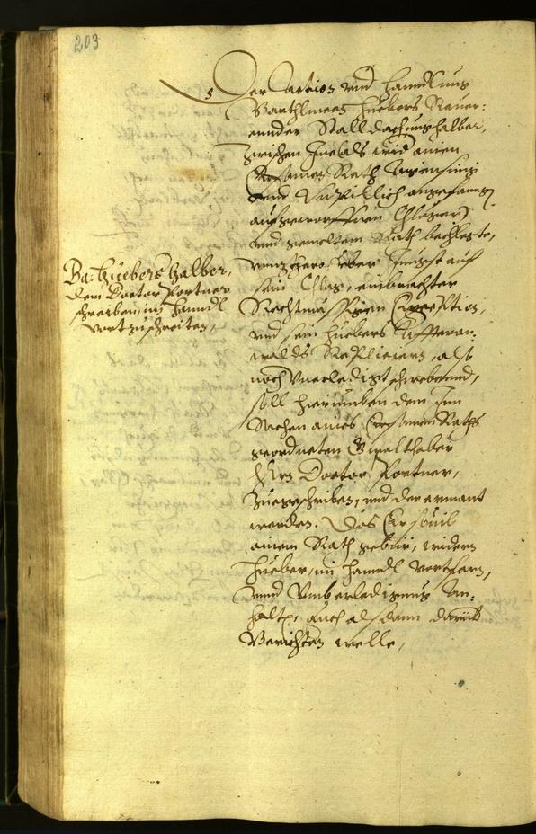 Archivio Storico della Città di Bolzano - BOhisto protocollo consiliare 1599 