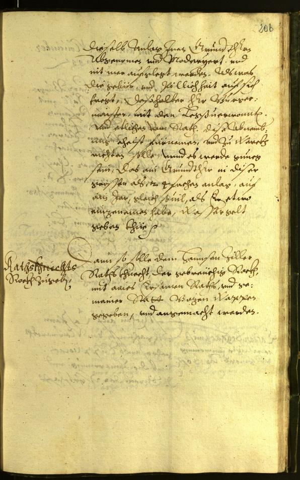 Civic Archives of Bozen-Bolzano - BOhisto Minutes of the council 1599 