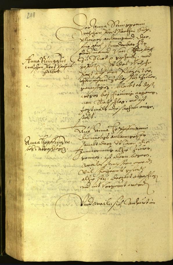 Civic Archives of Bozen-Bolzano - BOhisto Minutes of the council 1599 