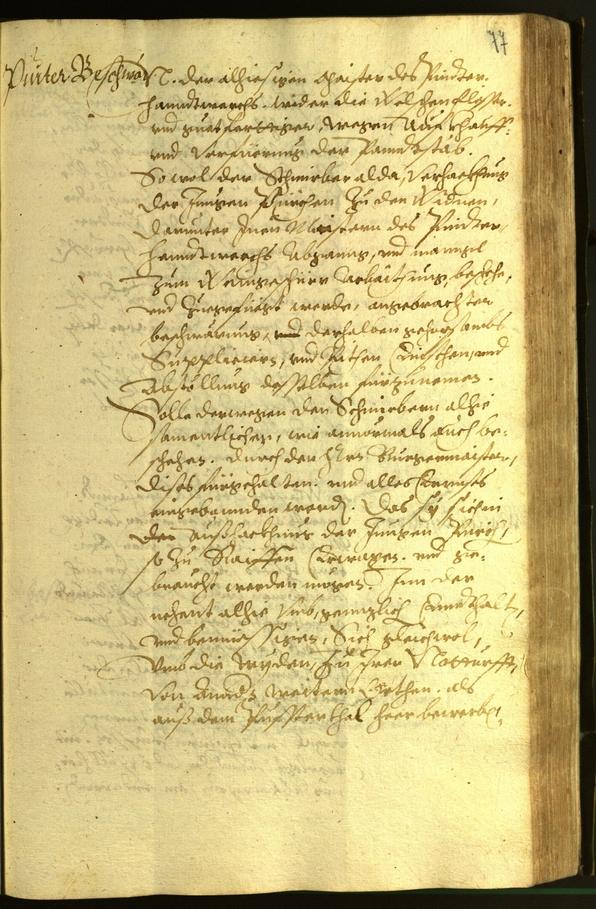 Civic Archives of Bozen-Bolzano - BOhisto Minutes of the council 1599 