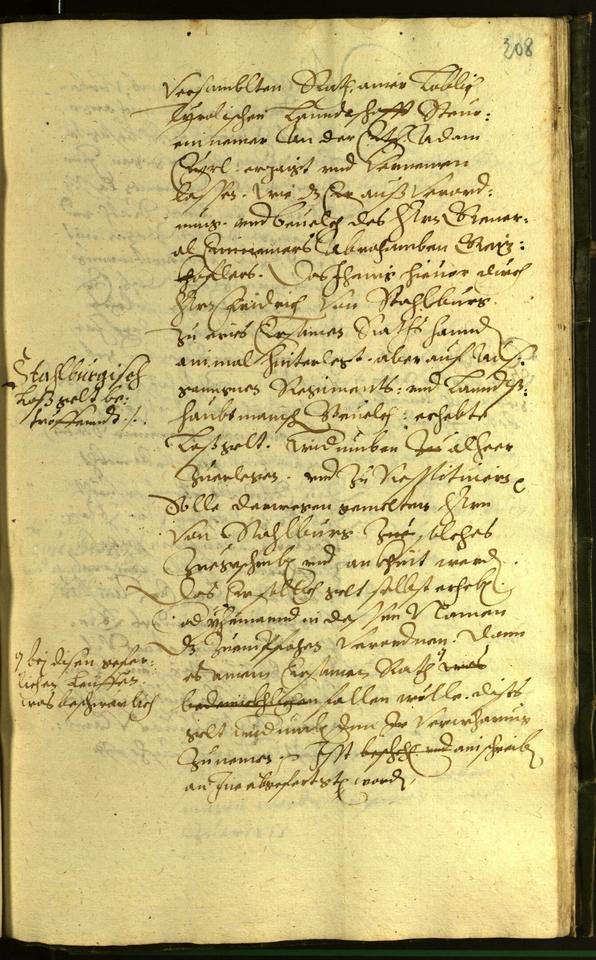 Stadtarchiv Bozen - BOhisto Ratsprotokoll 1599 