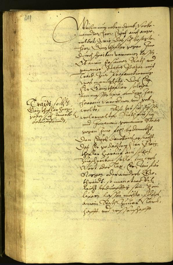 Archivio Storico della Città di Bolzano - BOhisto protocollo consiliare 1599 