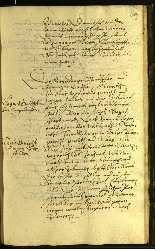 Archivio Storico della Città di Bolzano - BOhisto protocollo consiliare 1599 