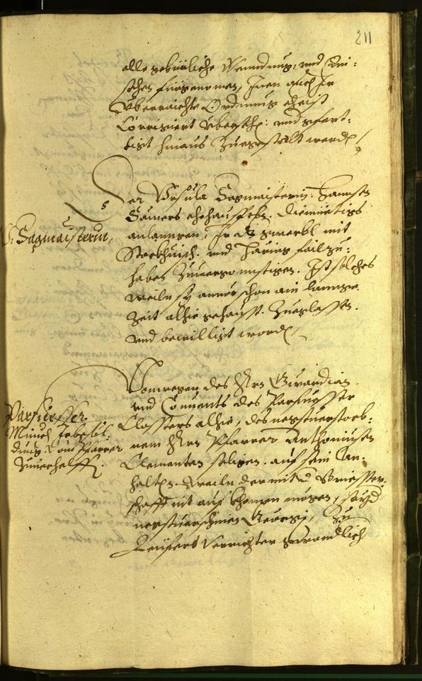 Civic Archives of Bozen-Bolzano - BOhisto Minutes of the council 1599 