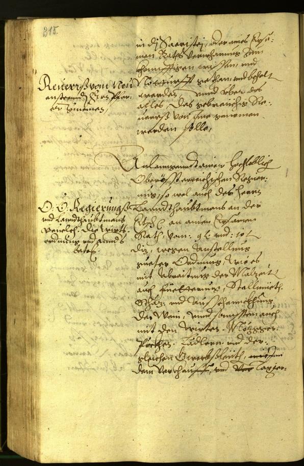 Civic Archives of Bozen-Bolzano - BOhisto Minutes of the council 1599 