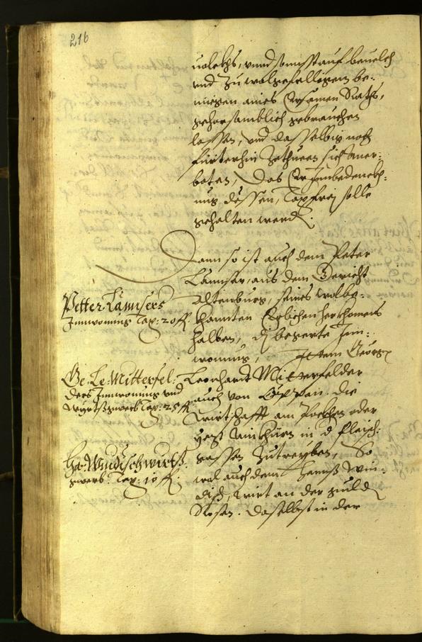 Archivio Storico della Città di Bolzano - BOhisto protocollo consiliare 1599 