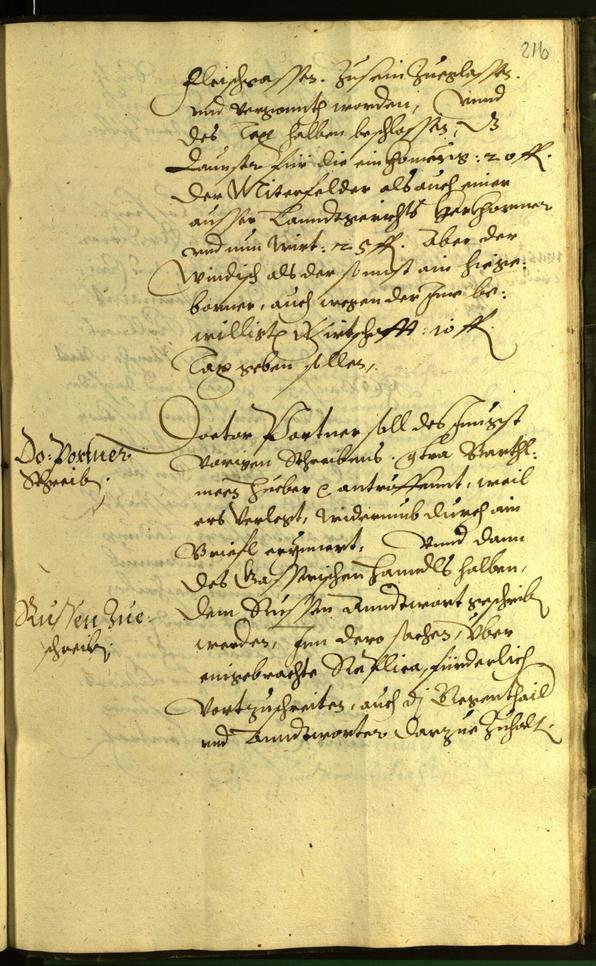 Civic Archives of Bozen-Bolzano - BOhisto Minutes of the council 1599 