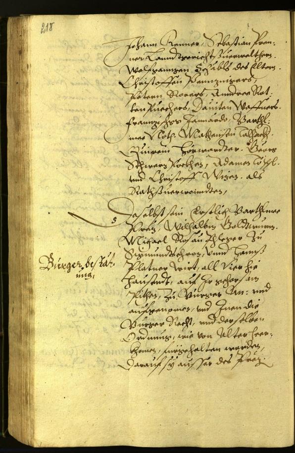 Civic Archives of Bozen-Bolzano - BOhisto Minutes of the council 1599 