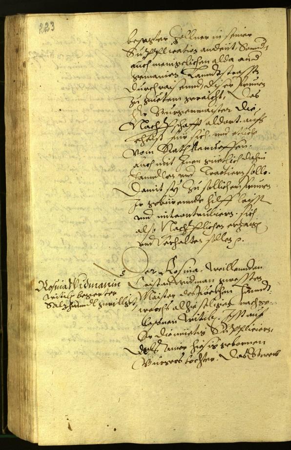 Civic Archives of Bozen-Bolzano - BOhisto Minutes of the council 1599 