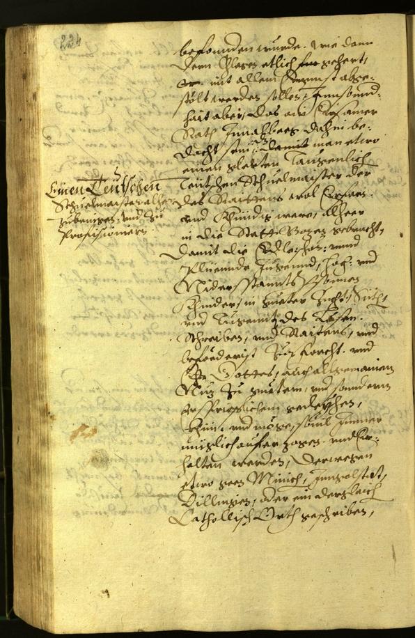 Civic Archives of Bozen-Bolzano - BOhisto Minutes of the council 1599 