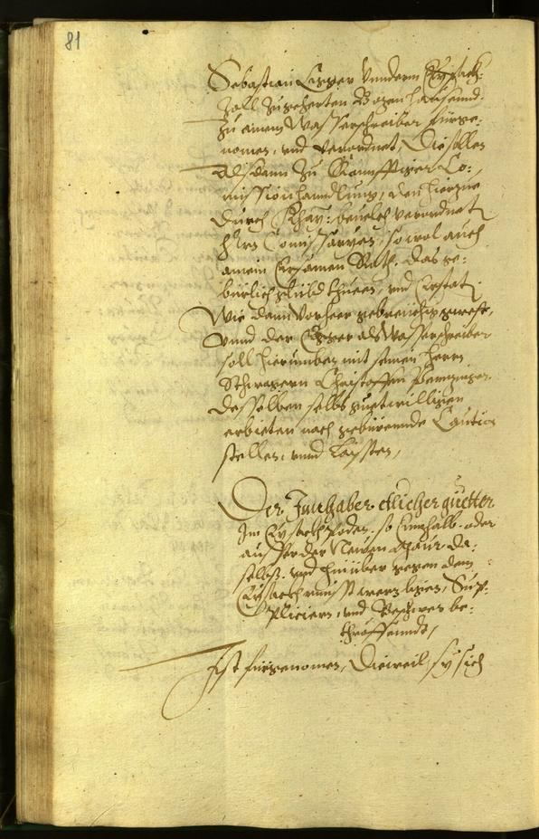 Civic Archives of Bozen-Bolzano - BOhisto Minutes of the council 1599 