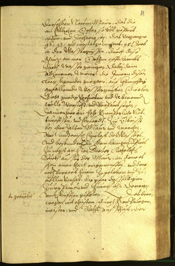 Civic Archives of Bozen-Bolzano - BOhisto Minutes of the council 1599 