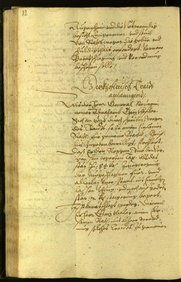 Civic Archives of Bozen-Bolzano - BOhisto Minutes of the council 1599 