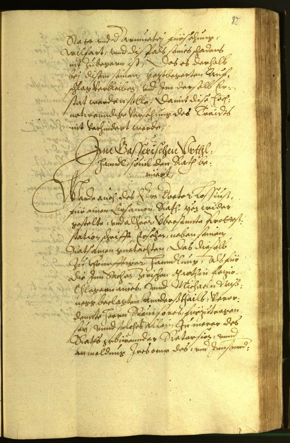 Civic Archives of Bozen-Bolzano - BOhisto Minutes of the council 1599 