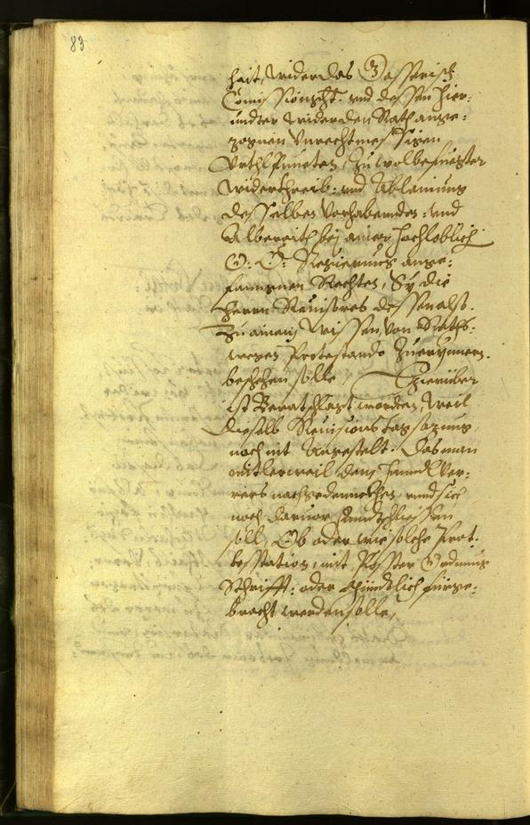 Civic Archives of Bozen-Bolzano - BOhisto Minutes of the council 1599 