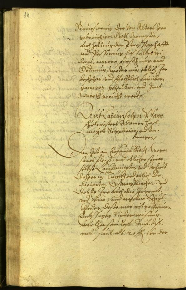 Civic Archives of Bozen-Bolzano - BOhisto Minutes of the council 1599 