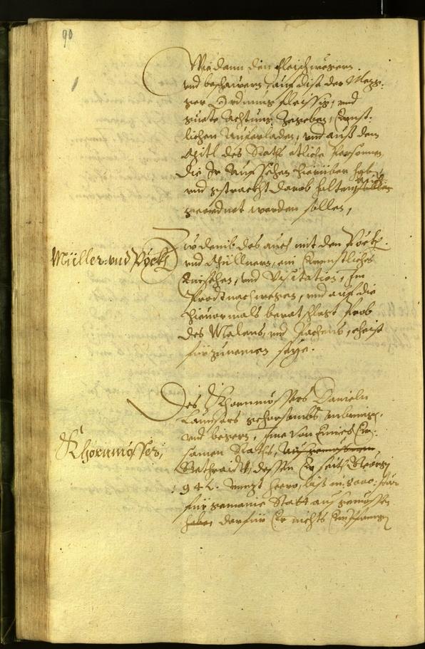 Civic Archives of Bozen-Bolzano - BOhisto Minutes of the council 1599 