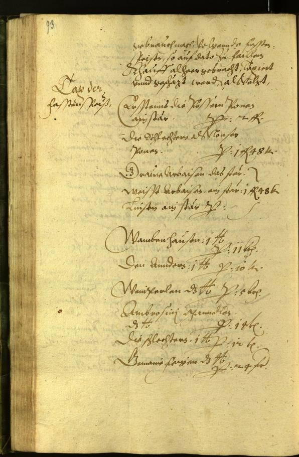 Civic Archives of Bozen-Bolzano - BOhisto Minutes of the council 1599 