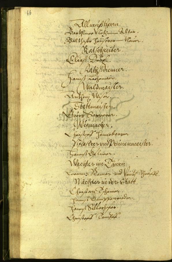 Civic Archives of Bozen-Bolzano - BOhisto Minutes of the council 1599 