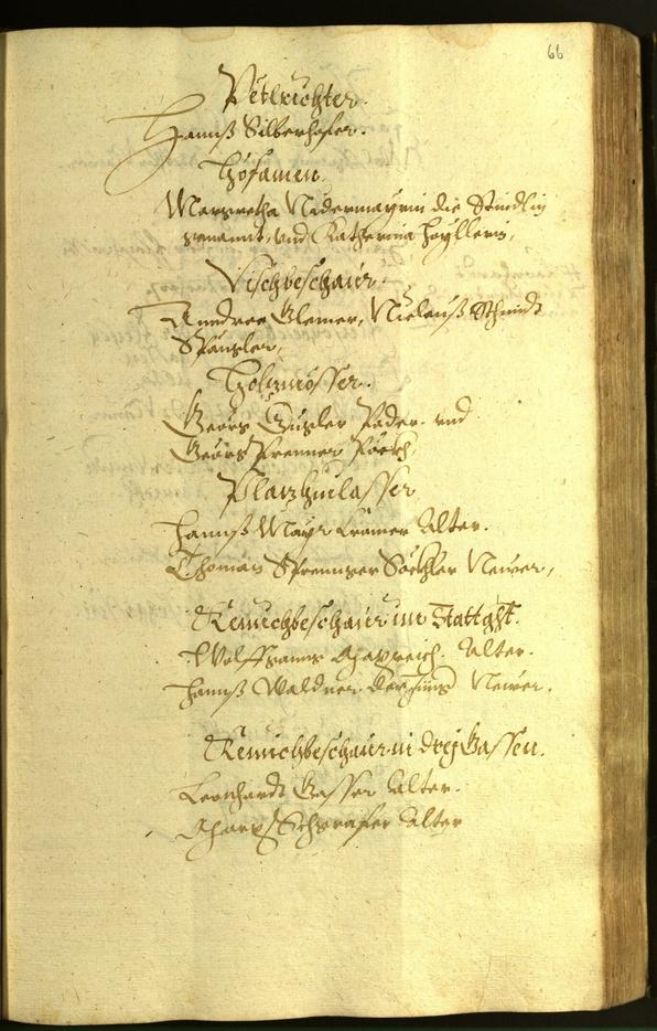 Civic Archives of Bozen-Bolzano - BOhisto Minutes of the council 1599 