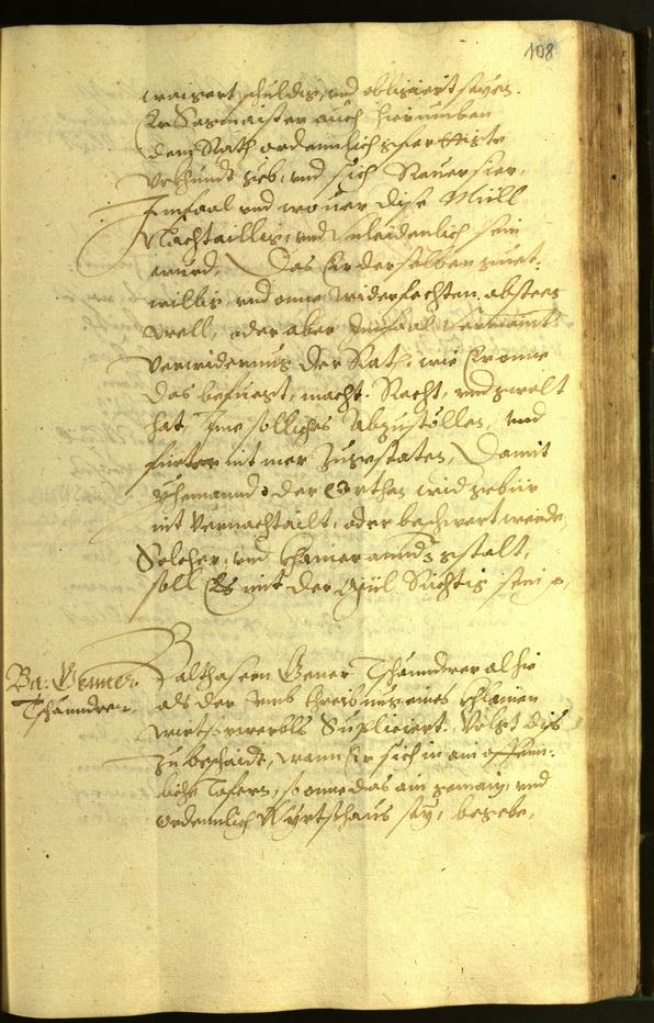 Stadtarchiv Bozen - BOhisto Ratsprotokoll 1599 