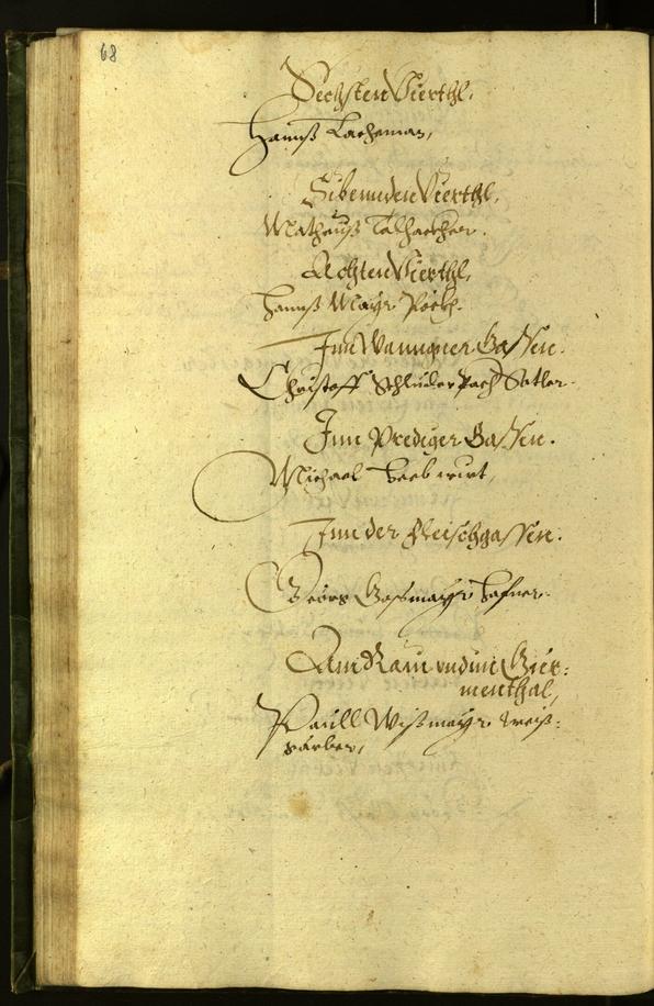 Civic Archives of Bozen-Bolzano - BOhisto Minutes of the council 1599 