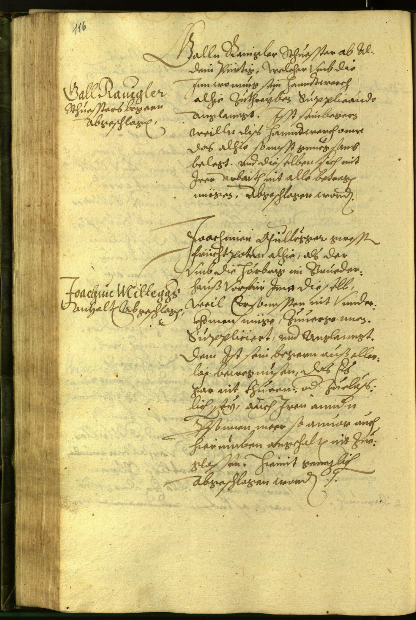 Civic Archives of Bozen-Bolzano - BOhisto Minutes of the council 1599 