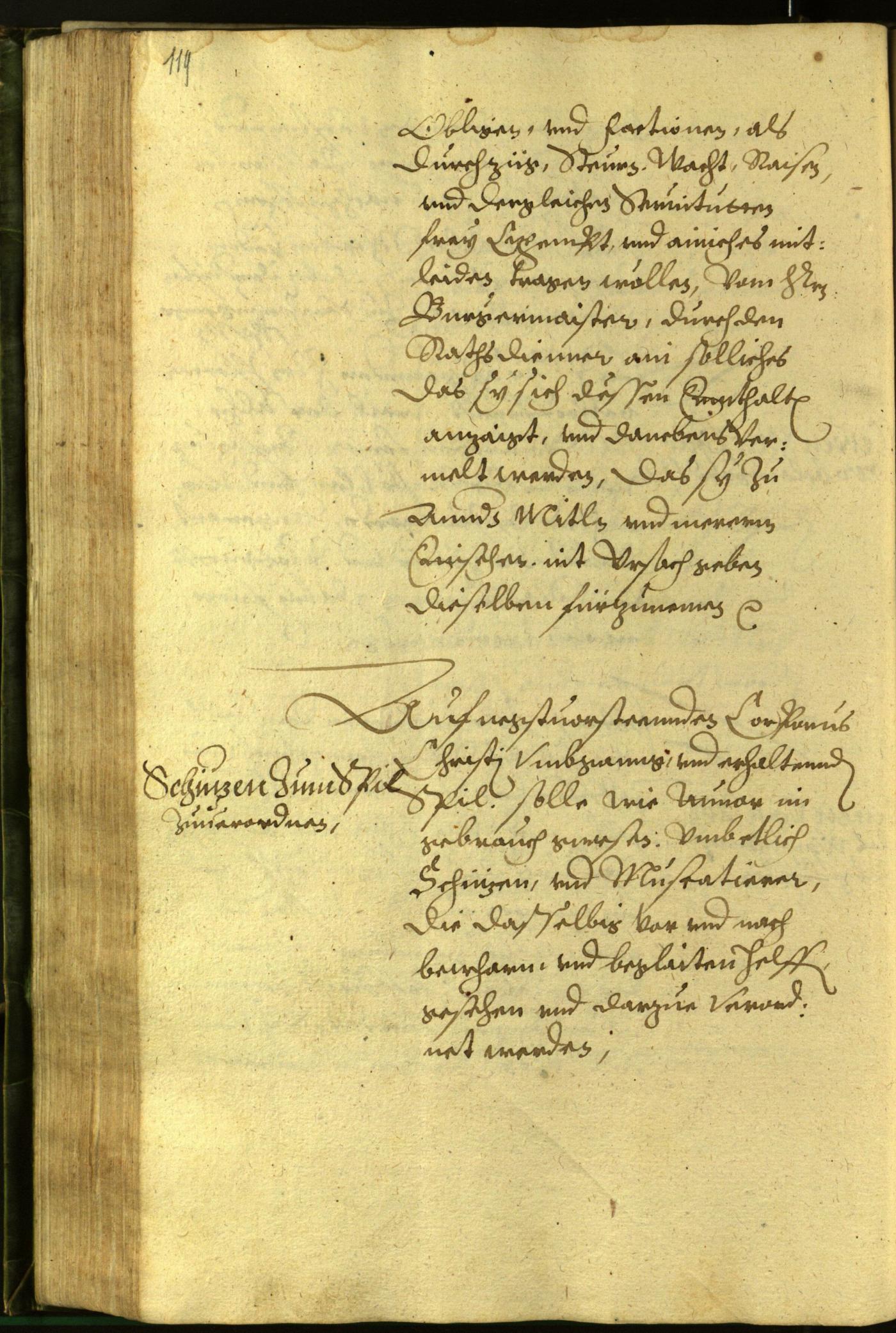 Stadtarchiv Bozen - BOhisto Ratsprotokoll 1599 