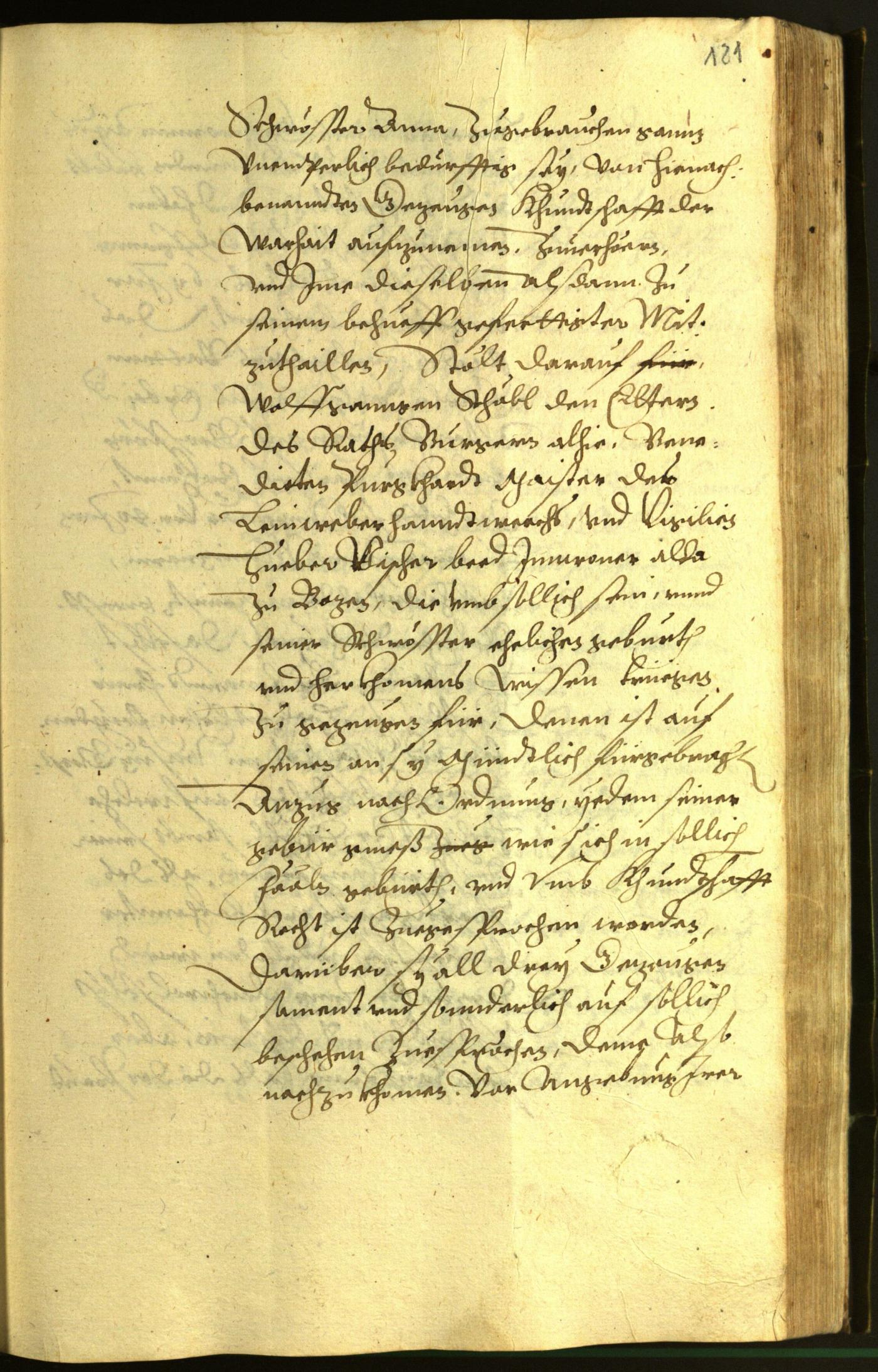 Stadtarchiv Bozen - BOhisto Ratsprotokoll 1599 