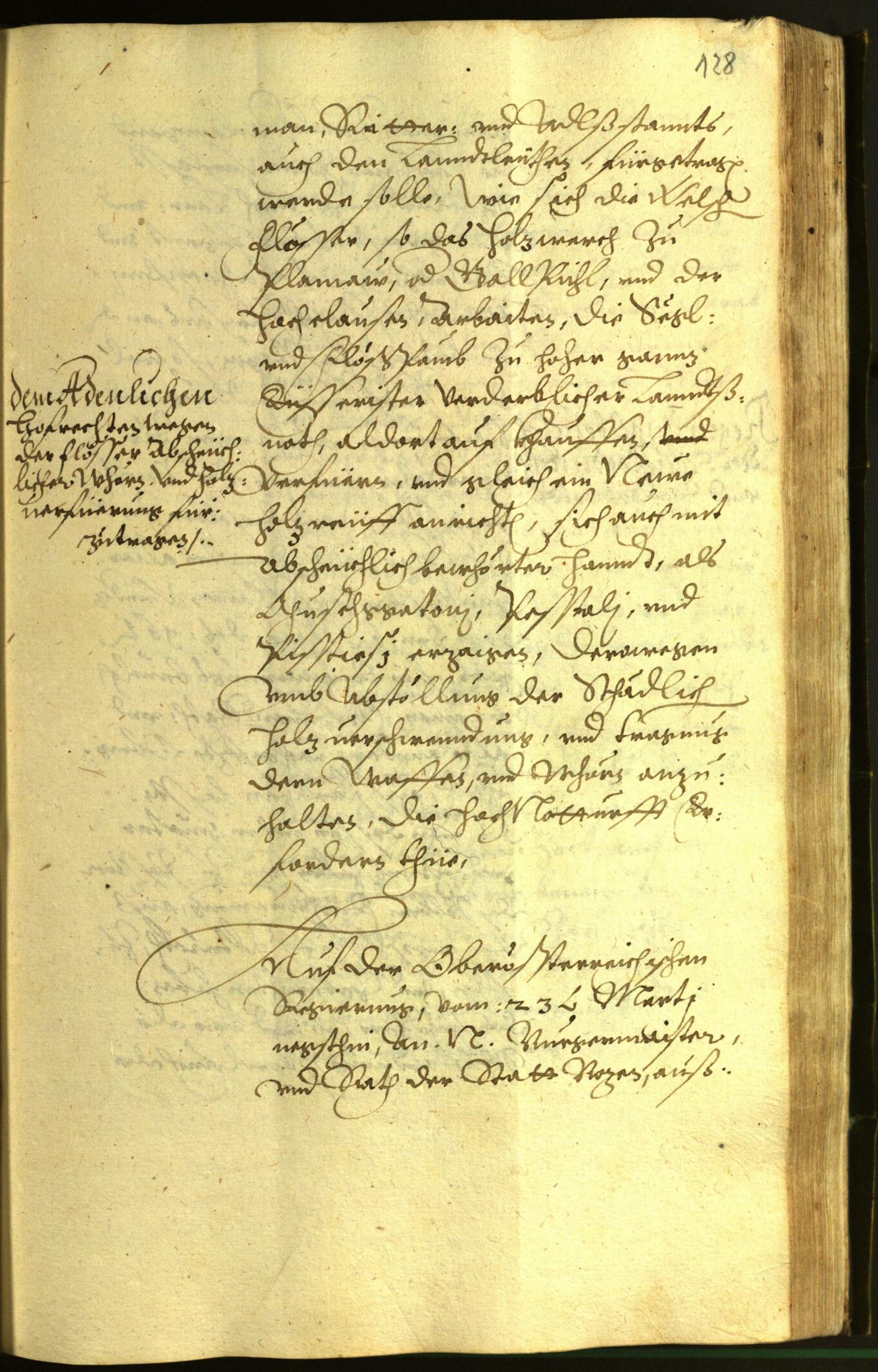 Civic Archives of Bozen-Bolzano - BOhisto Minutes of the council 1599 