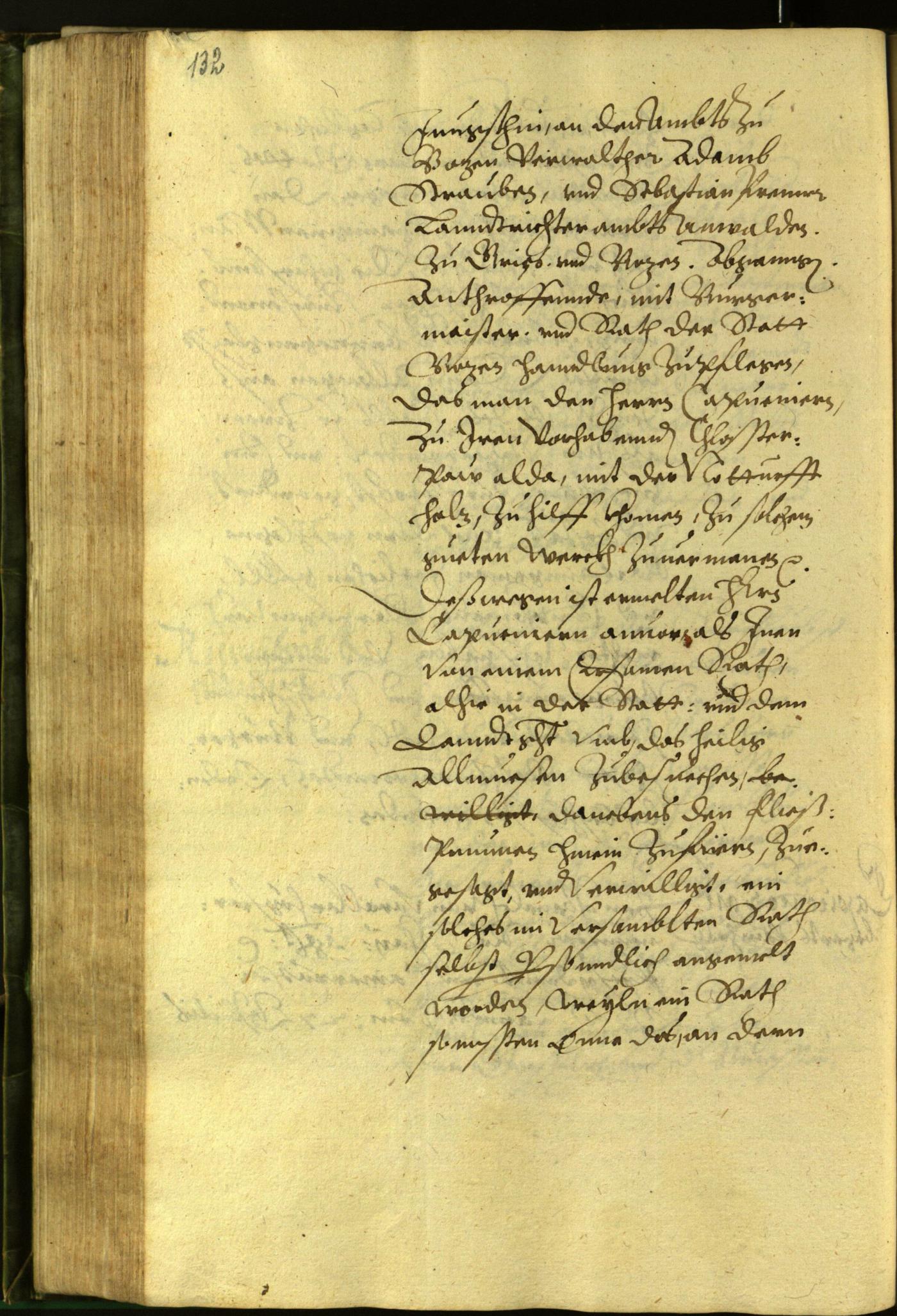 Civic Archives of Bozen-Bolzano - BOhisto Minutes of the council 1599 