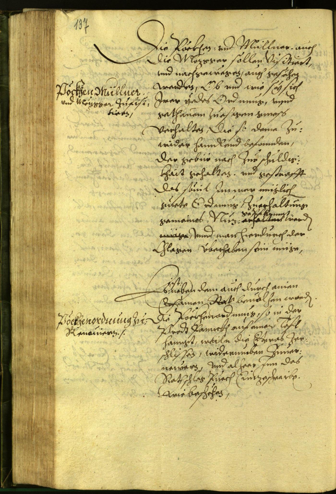 Civic Archives of Bozen-Bolzano - BOhisto Minutes of the council 1599 