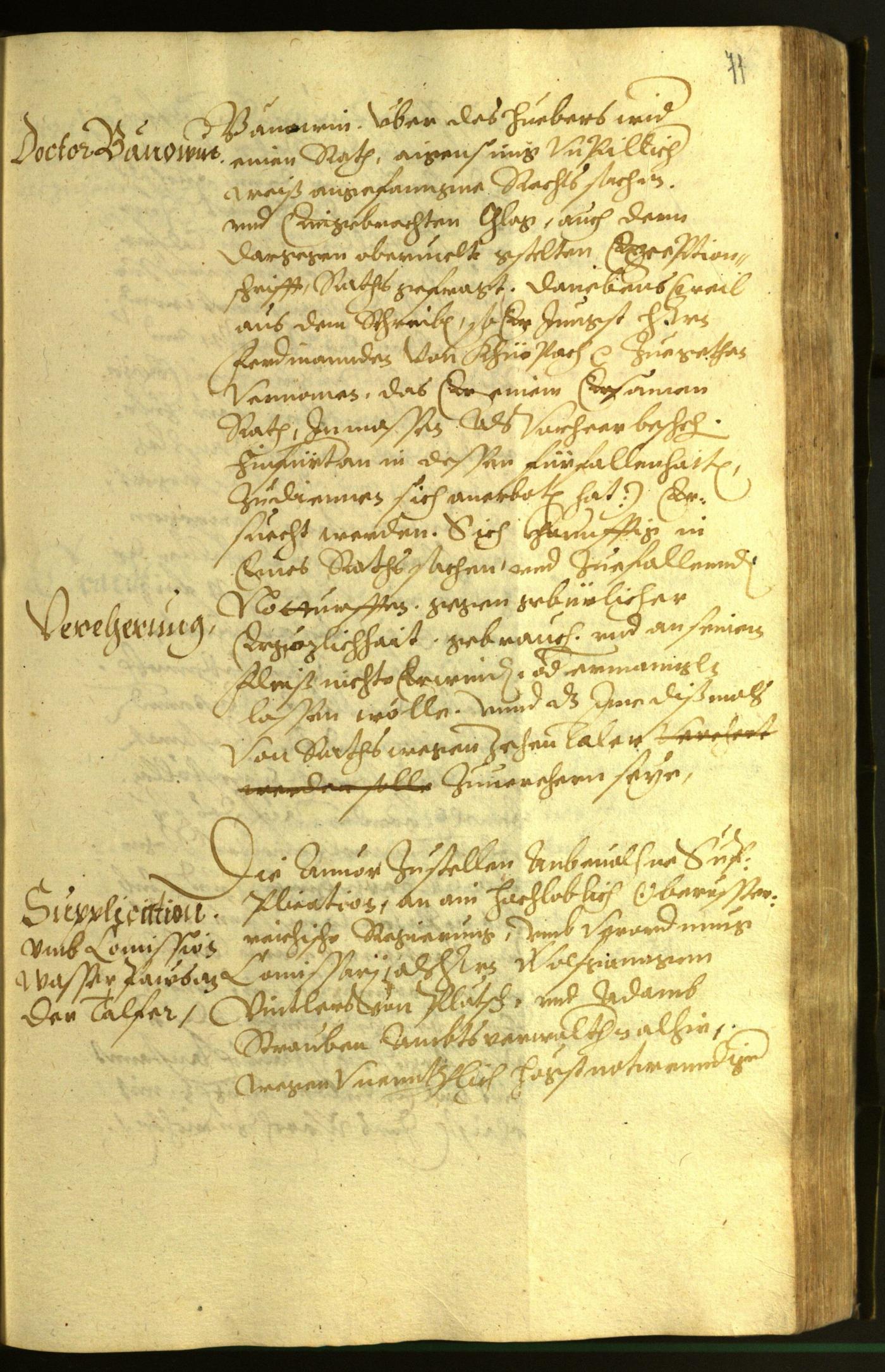 Civic Archives of Bozen-Bolzano - BOhisto Minutes of the council 1599 