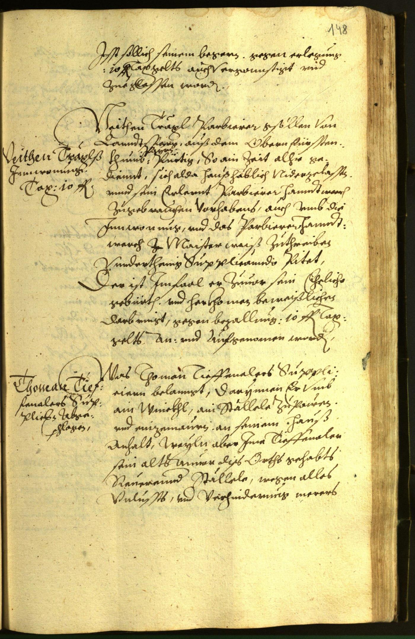 Civic Archives of Bozen-Bolzano - BOhisto Minutes of the council 1599 