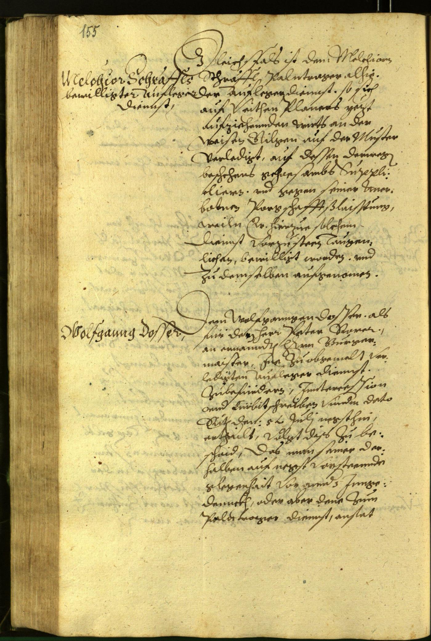 Civic Archives of Bozen-Bolzano - BOhisto Minutes of the council 1599 