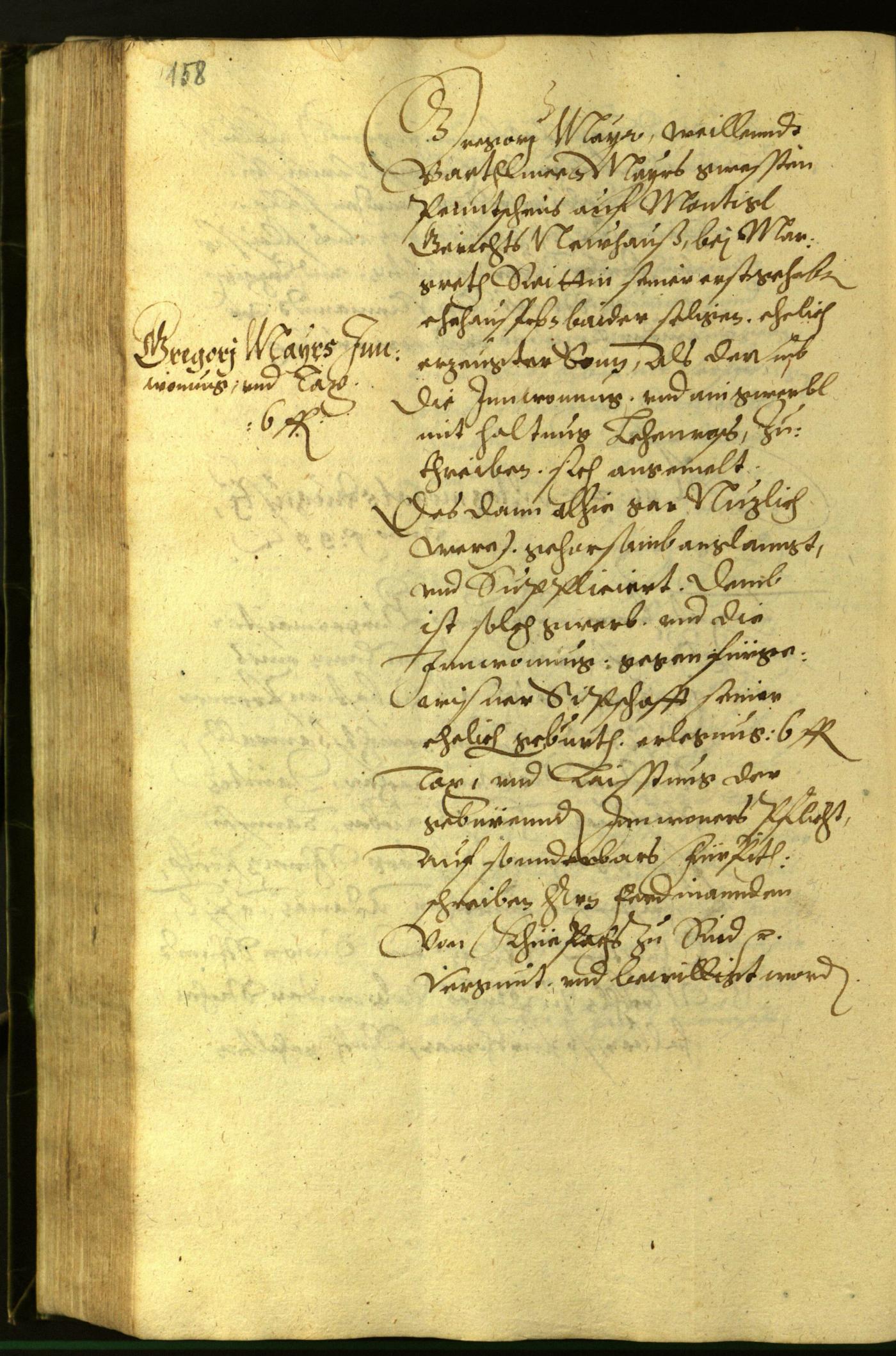 Stadtarchiv Bozen - BOhisto Ratsprotokoll 1599 