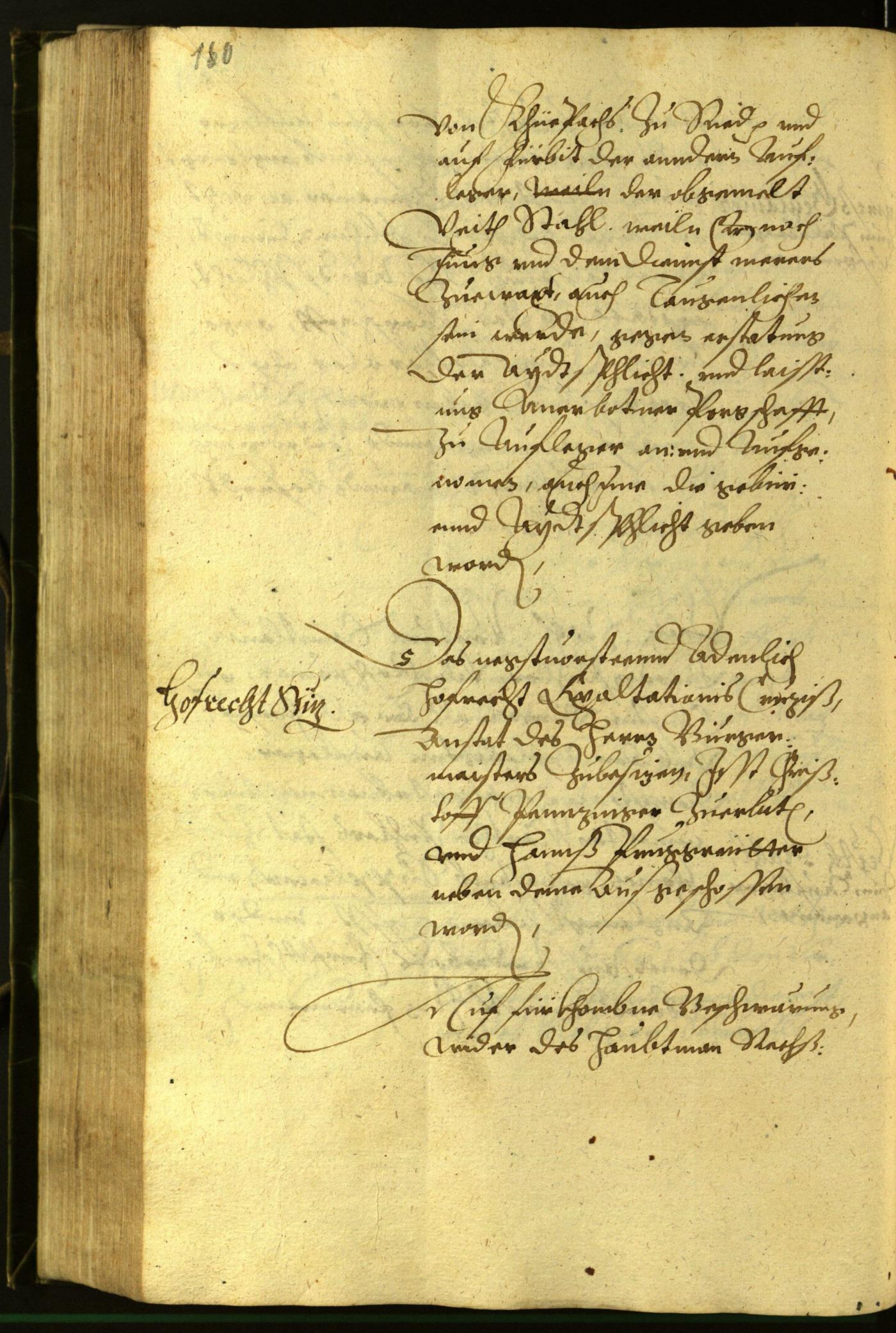 Civic Archives of Bozen-Bolzano - BOhisto Minutes of the council 1599 