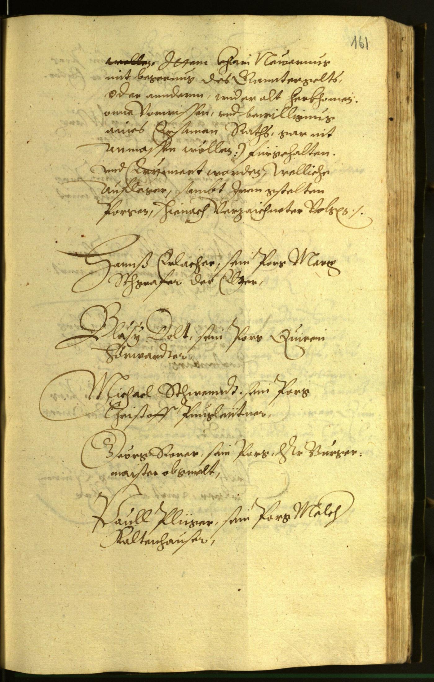 Civic Archives of Bozen-Bolzano - BOhisto Minutes of the council 1599 