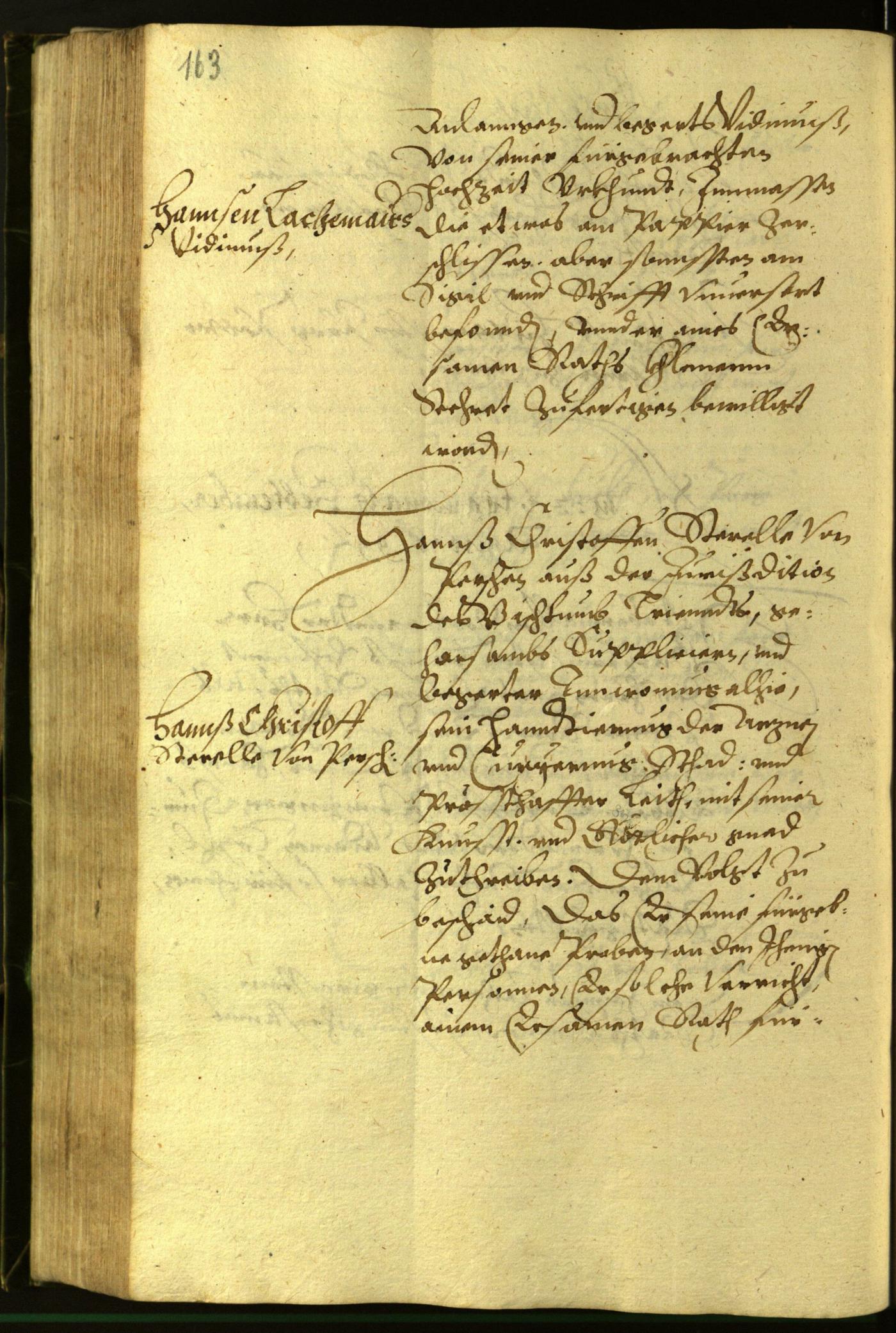 Civic Archives of Bozen-Bolzano - BOhisto Minutes of the council 1599 