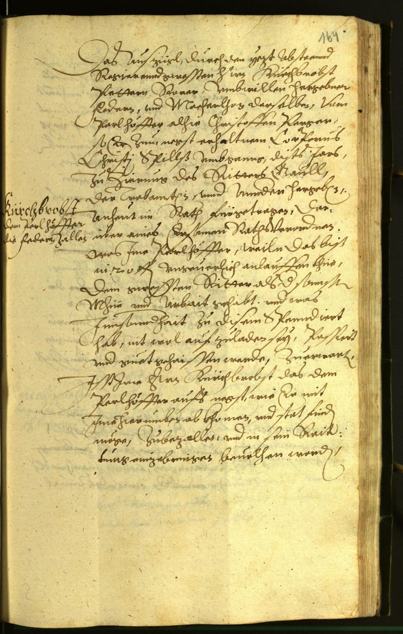 Stadtarchiv Bozen - BOhisto Ratsprotokoll 1599 