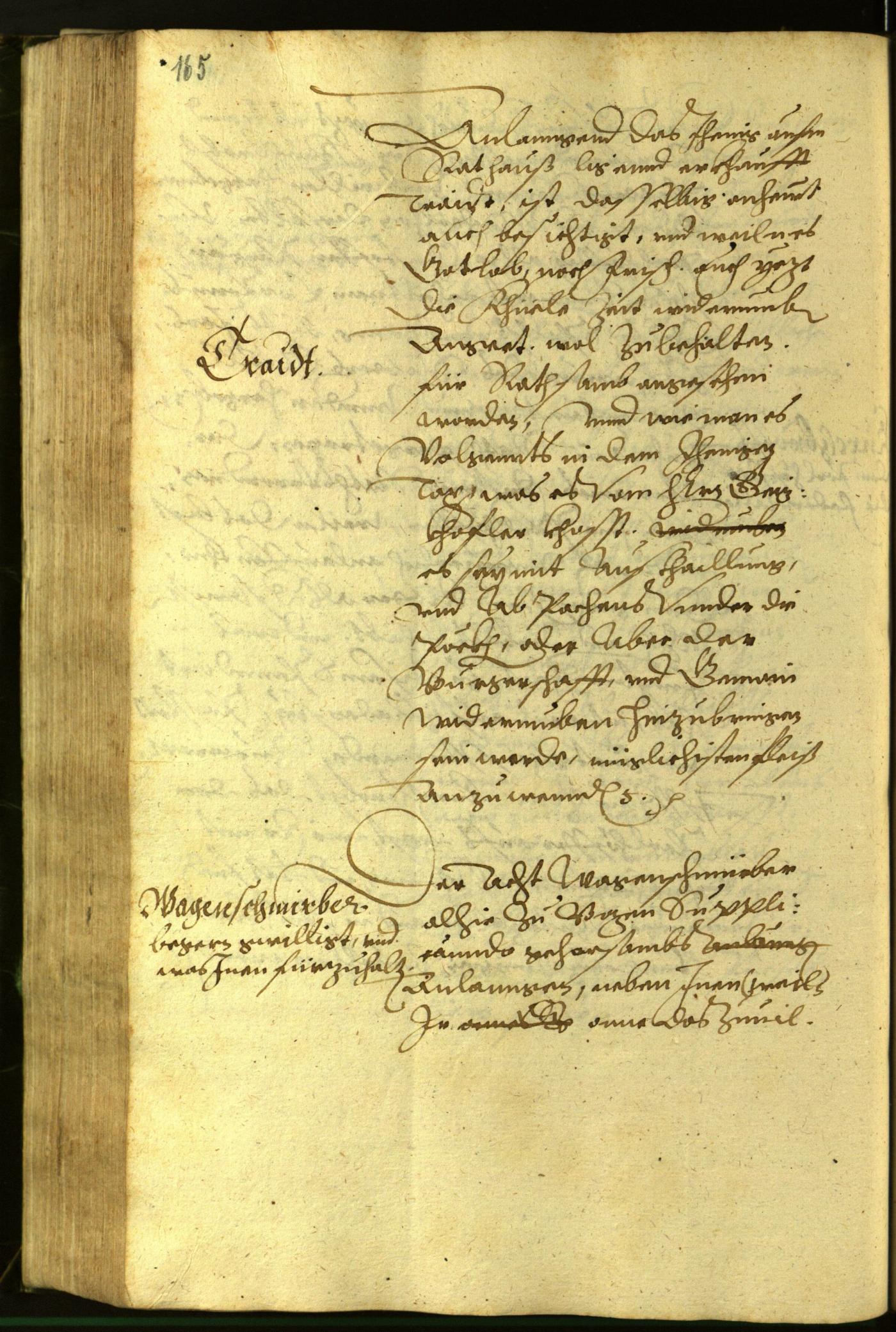 Civic Archives of Bozen-Bolzano - BOhisto Minutes of the council 1599 