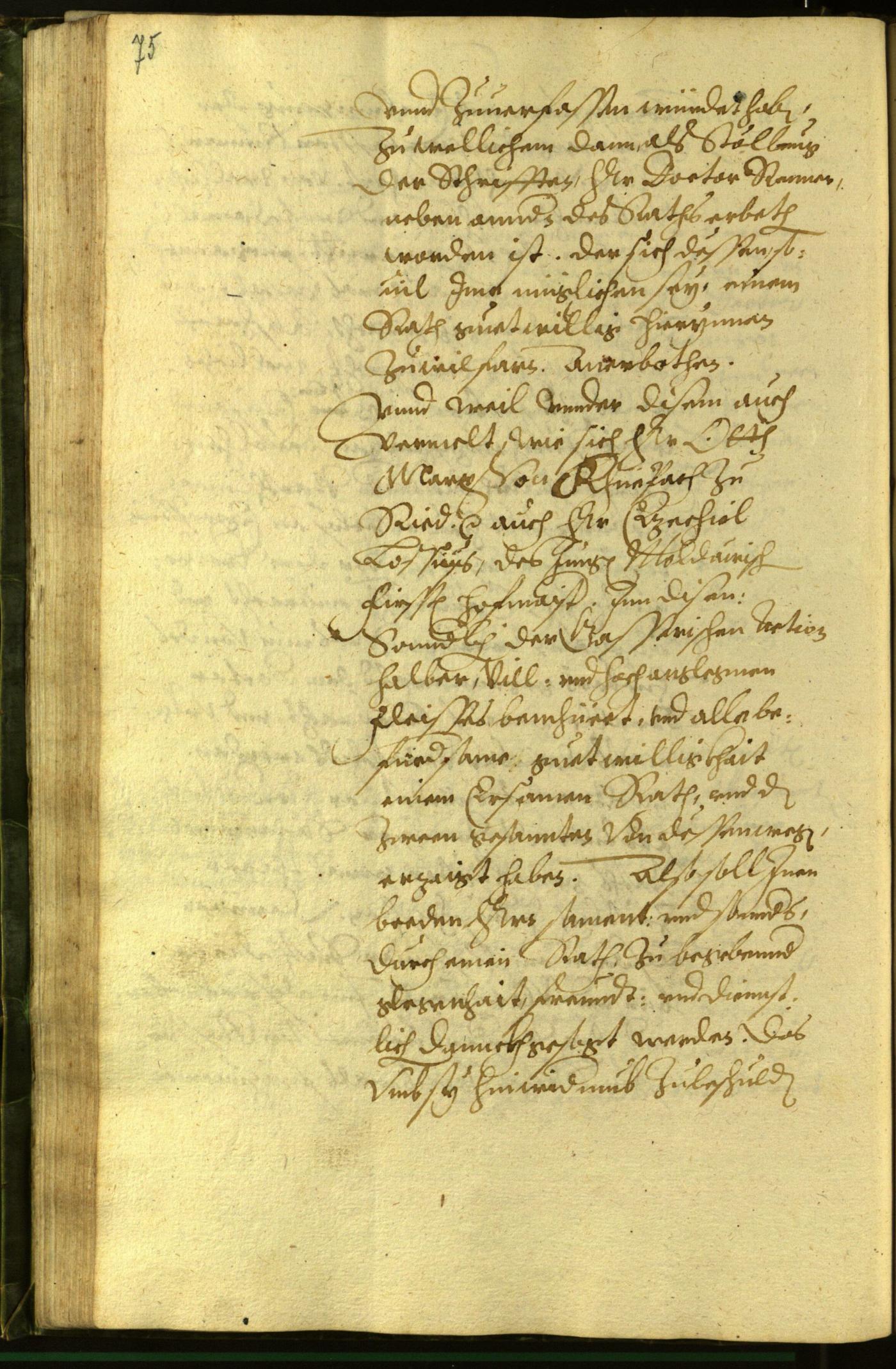 Archivio Storico della Città di Bolzano - BOhisto protocollo consiliare 1599 